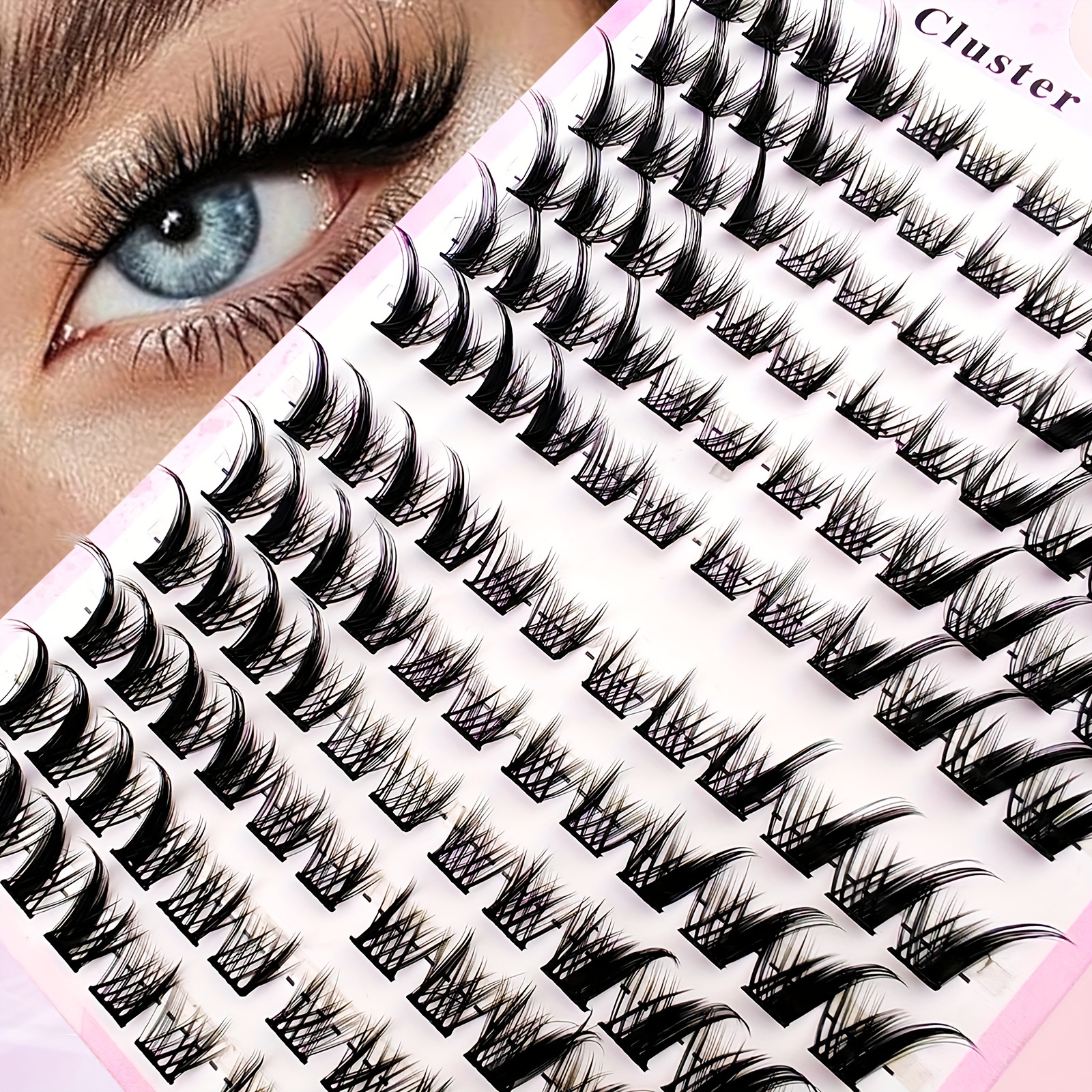 

144 Of False Eyelashes, Diy All-, Eye End , 6-14mm, Cosplay Anime, Imitation False Eyelashes