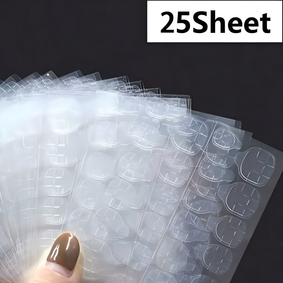 TEMU 360pcs (15 Sheets) / 600pcs (25 Sheets) / 840pcs (35 Sheets) / 1080pcs (45 Sheets) / 1320pcs (55 Sheets) / 1560pcs (65 Sheets) Double-sided Gel