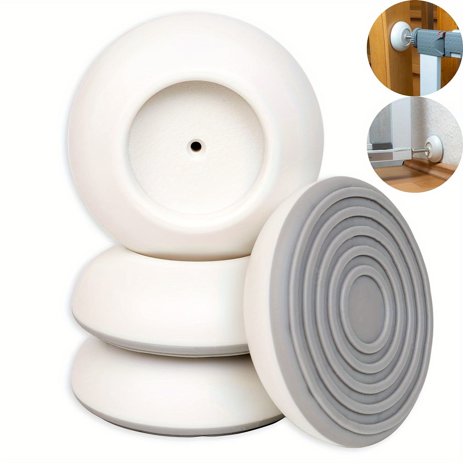 

4pcs 2 Pet Protectors - , No Needed, Non-slip Pads For & Barriers, -free ,