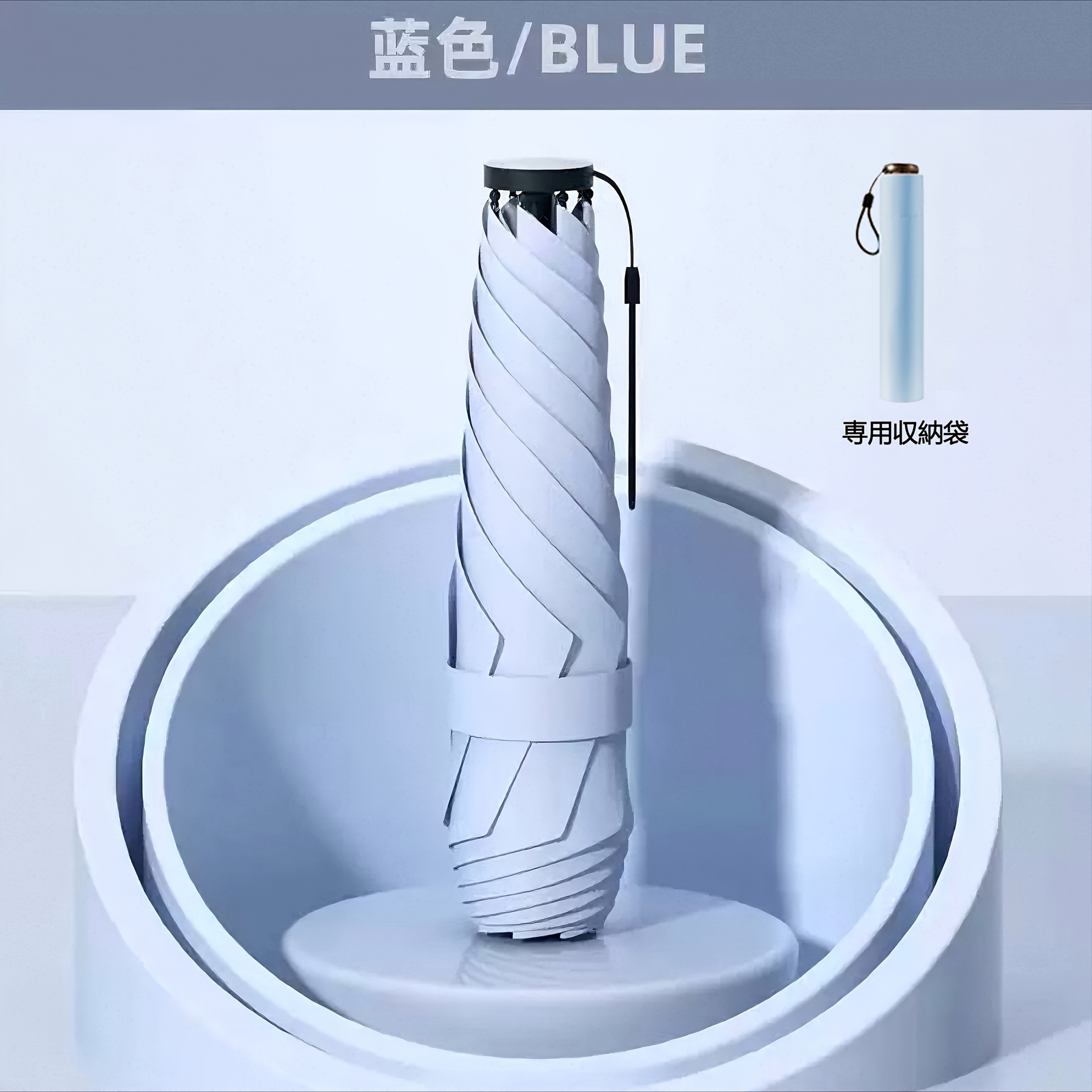 TEMU 【商品名】日本風超軽量羽根傘、黒コーティング、コンパクトで持ち運びやすい、晴れや雨の日どちらにも最適
