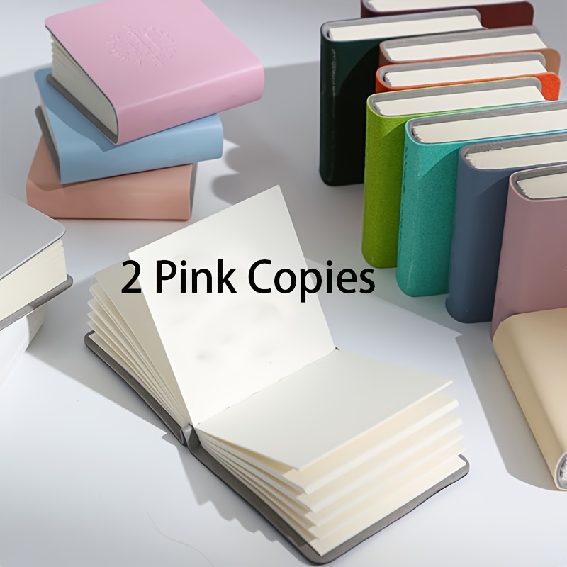 TEMU A/two Colored Small Sketchbooks, Inspired, Multiple Colors Available, Designed For , With A Portable Blank Drawing Surface