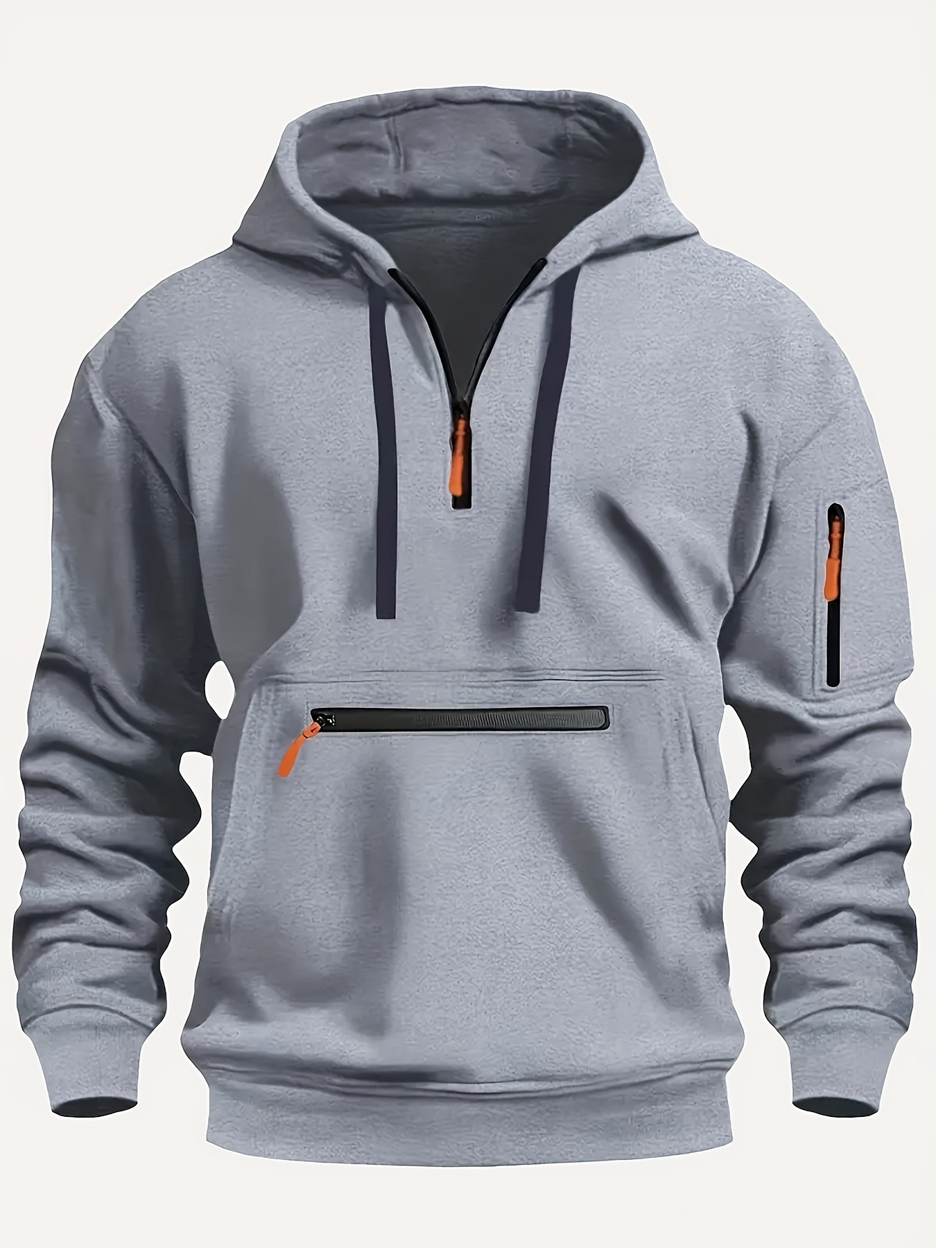 限定版!【Jeep】Track Semi Zip-Up Hooded T-shirt JP5THU832NA 限定版!【Jeep】Track Semi Zip-Up Hooded T-shirt JP5THU832NA