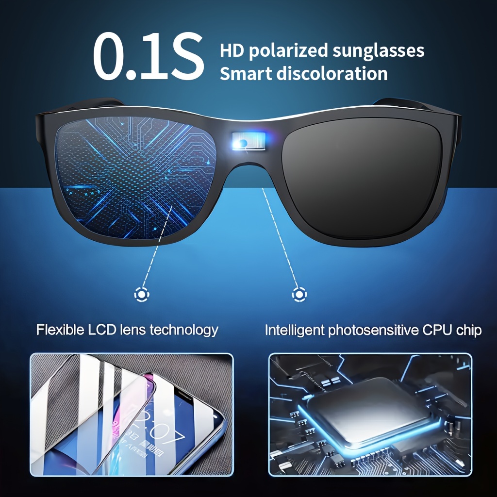 

0. Smart Color-changing Polarized Sun Men's And Women's Driving And Biking Fishing