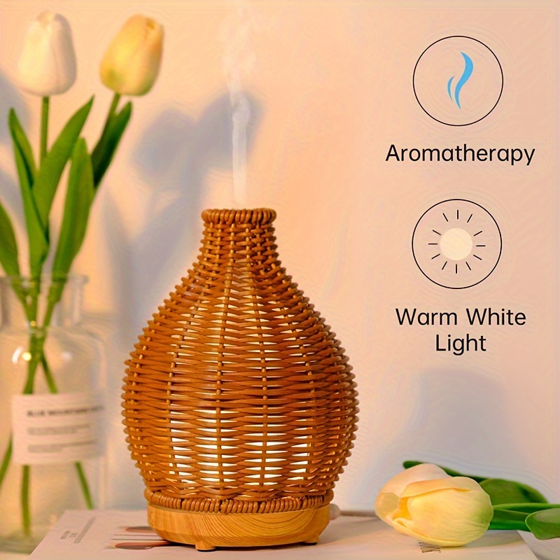 

1pc Rattan Aromatherapy Humidifier, Usb Essential Oil Sprayer