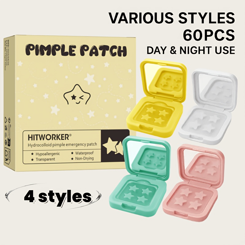 star hydrocolloid cover patch fashionable dating makeup essential individually packaged with mirror portable 60 patches