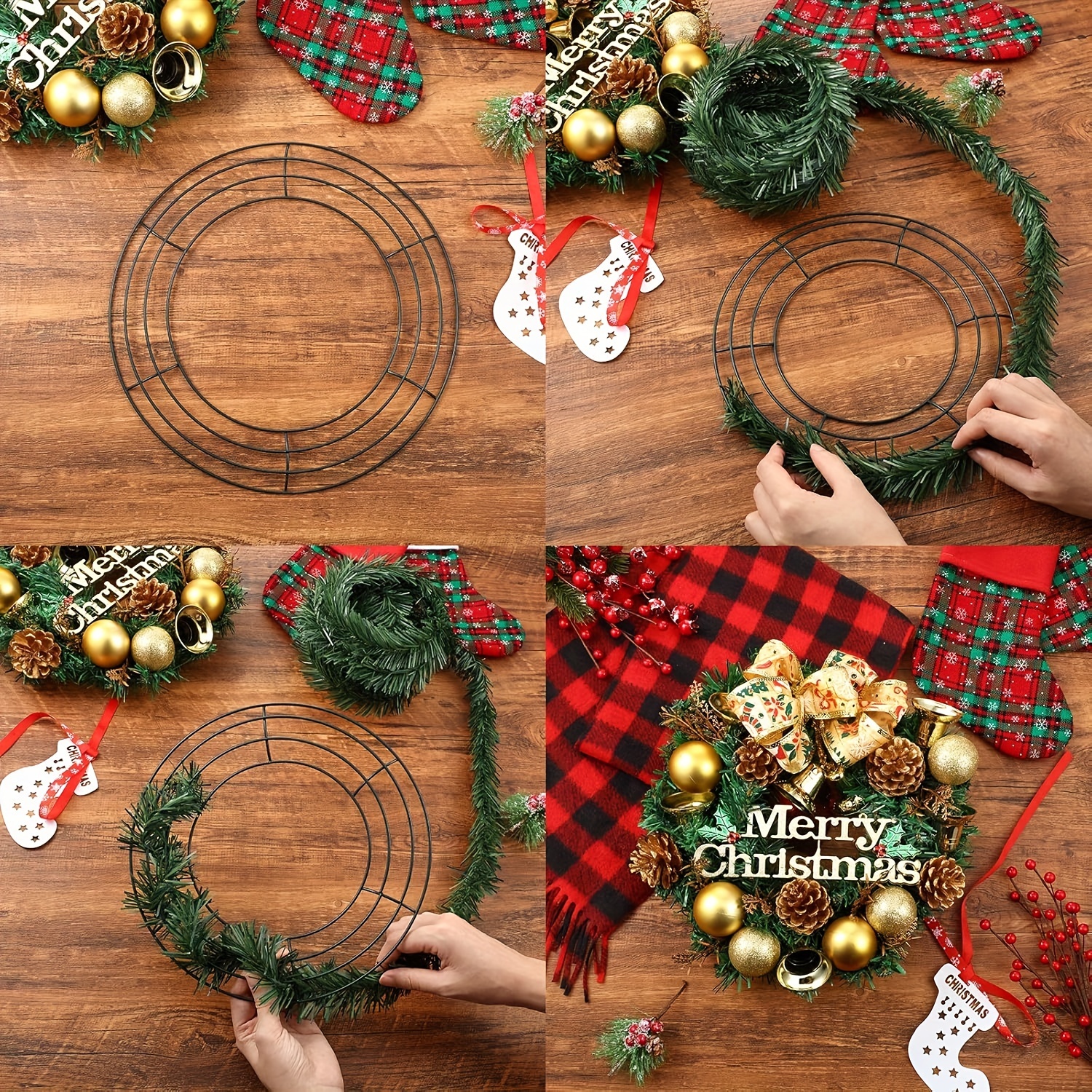 Christmas Wire 14 Metal Wreath Frame 14 Metal Wreath Frame 2025