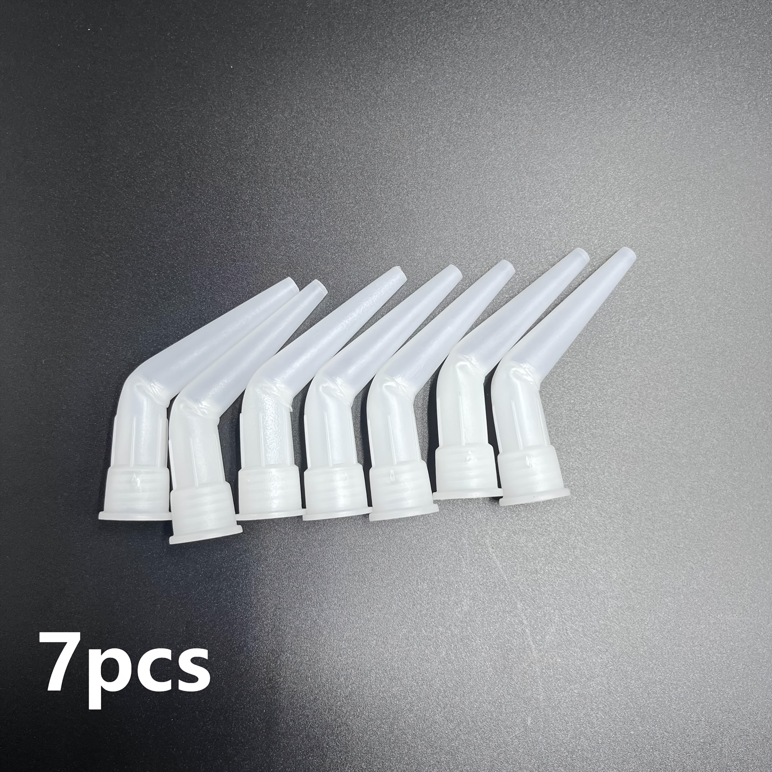 Image of Glass Adhesive Nozzle For Plastic Glue Gun, Silicone Sealant, And Caulking - Durable Pp Material, Easy-to- For Home And Construction Projects, Adhesive Accessories