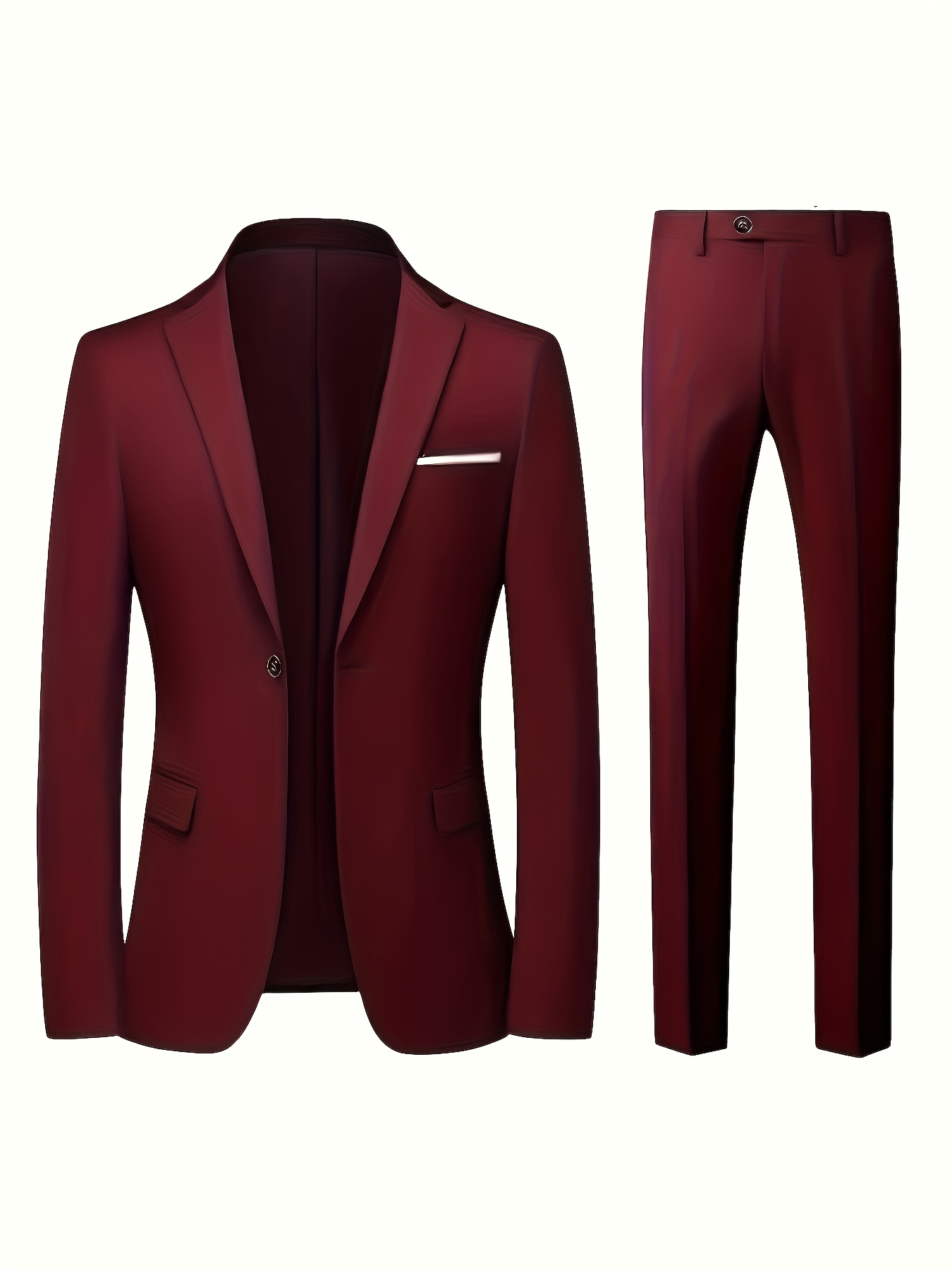 Men'S 3pcs Suit, Including a Blazer, Vest, And Trousers, Stylish And High-Quality.