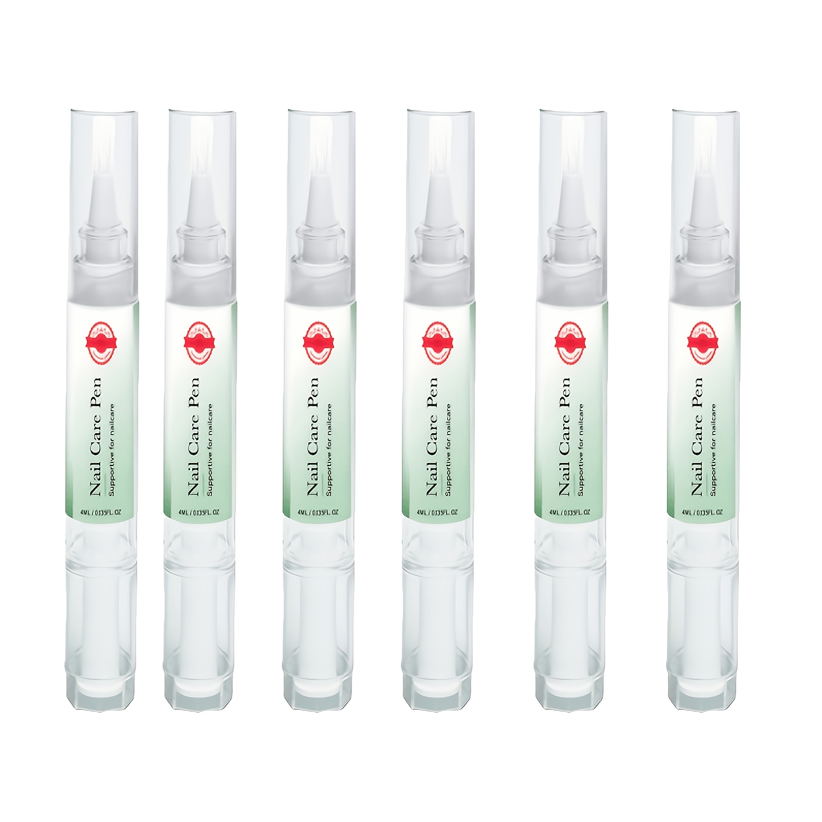 3/5/6pcs - Nail Pen, Made From Aloe Vera Leaf Juice, Leaf Oil And Other