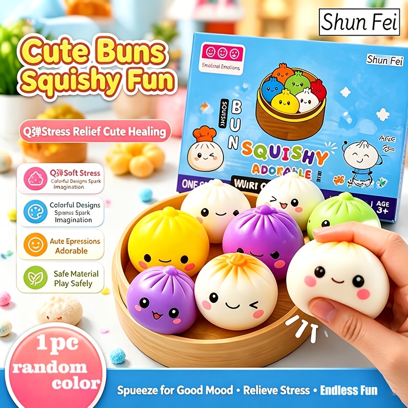   fei 1pc new colorful extrusion toy   with a steamer an educational sensory toy suitable for school prizes party gifts and   birthday presents new colorful extrusion toy