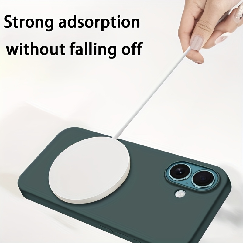 premium phone cover for iphone models 16 15 14 plus 13 11 and 12 pro max with wireless charging and a magnetic soft details 2