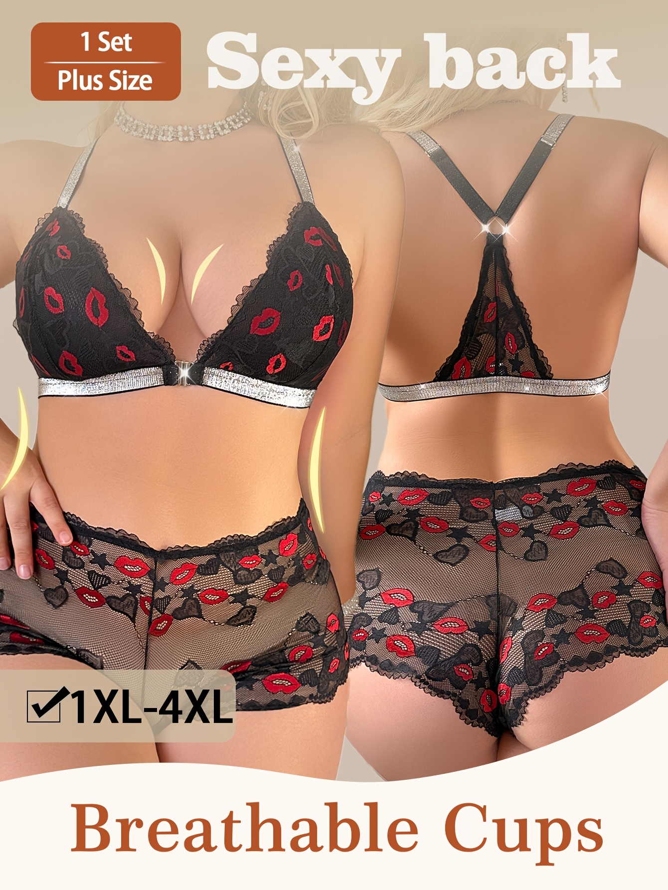 sexy bequeme unterwäsche Elegant Love Tangaslip Bequeme Dessous, Sexy Unterwäsche, Atmungsaktive  Panties (1-St) Unterhosen, Lingerie für Damen, Niedrige Taille Stretchy  Tanga main image 0