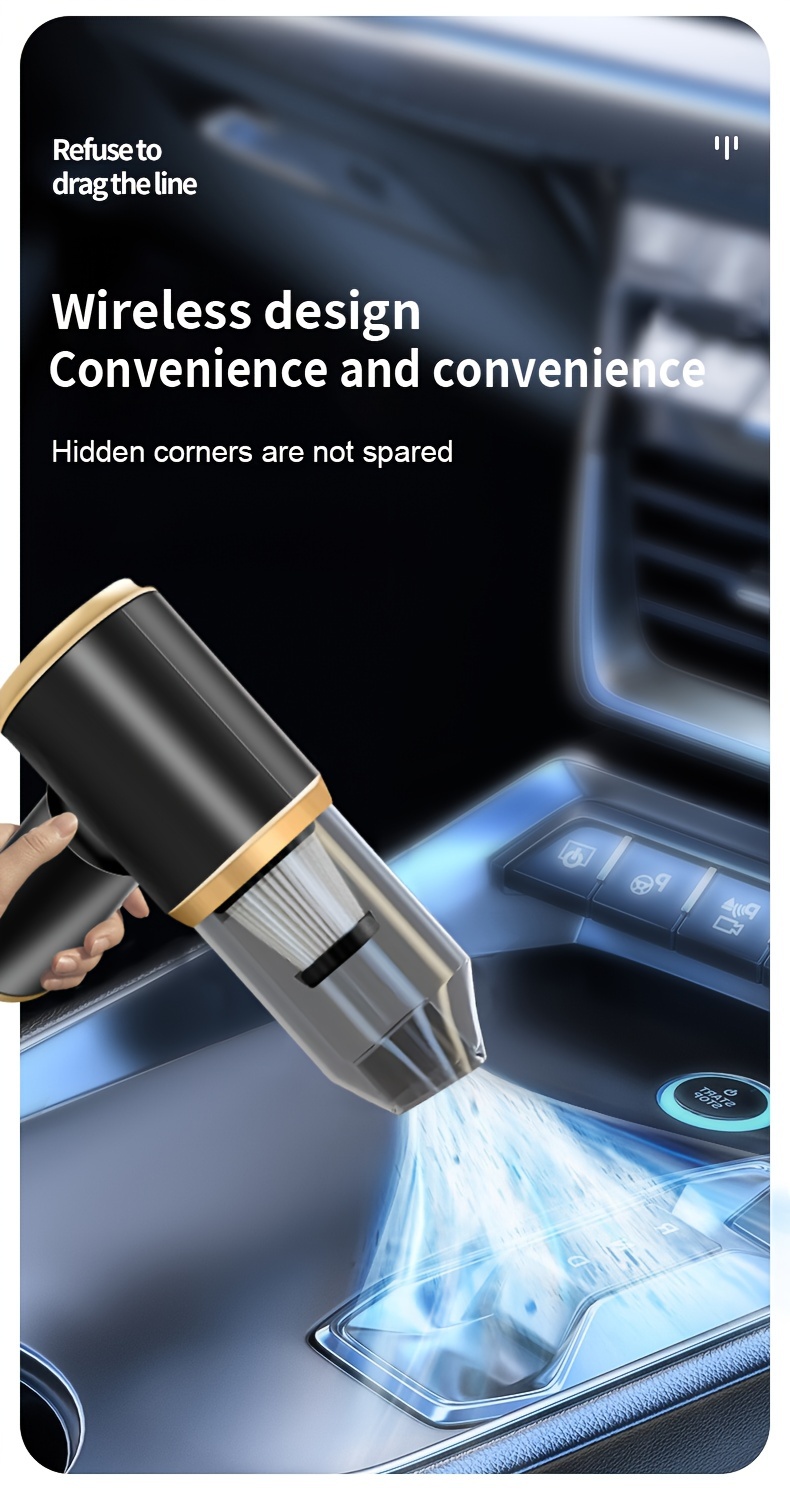 Powerful Suction Handheld Vacuum Cleaner