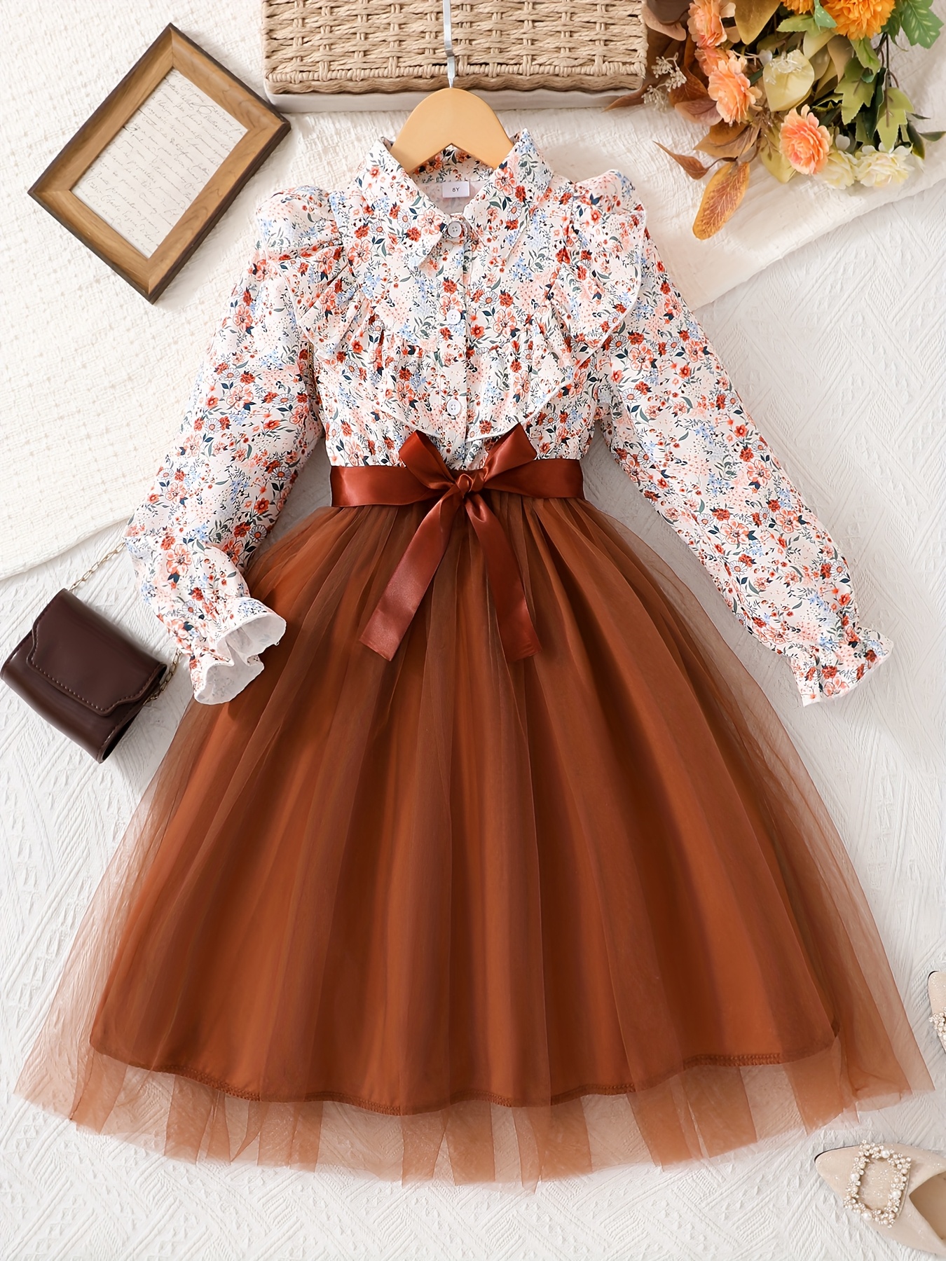 church dresses for girls sold on Temu Canada