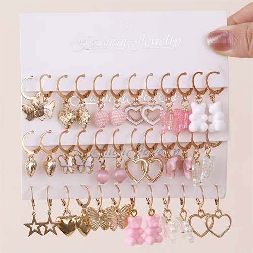 Pink Pony Beads 100 Pieces 100pcs Pink 9x6mm Pony Beads For Kids Hair, Jewelry Making & Party Fun - Plastic Craft Beads Pony/E-Beads Spacer Beads & Stoppers - Foto 11