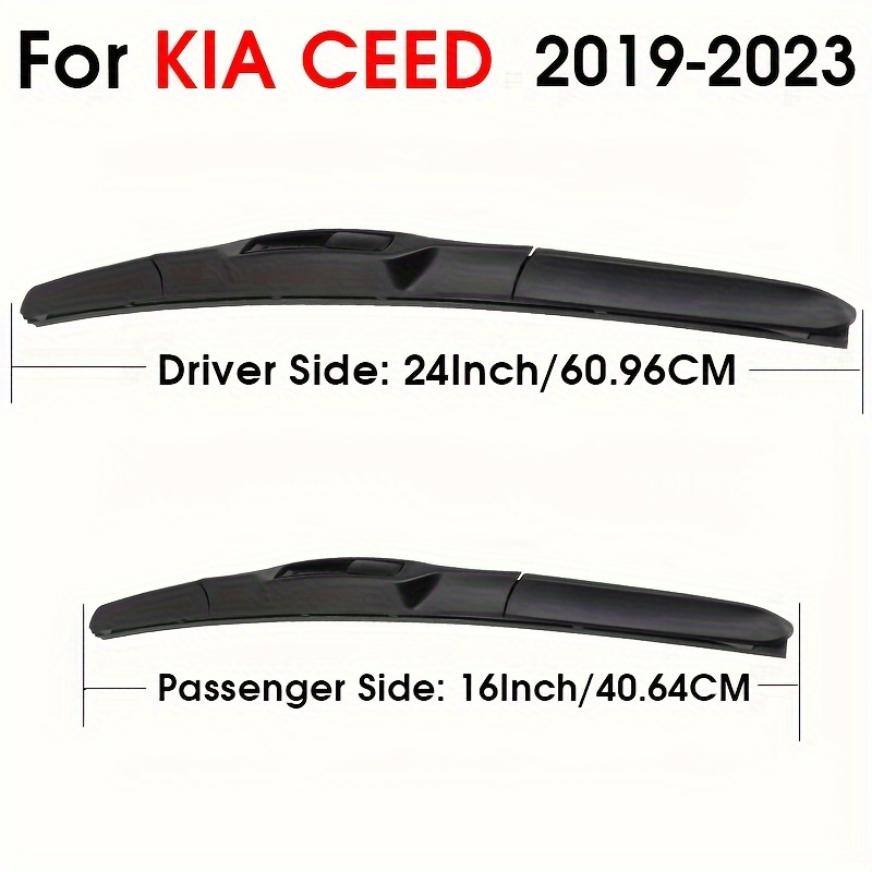 Image of Car Wiper Blade Special Windscreen Wipers Blade Pair For Front Windshield For 2006-2023