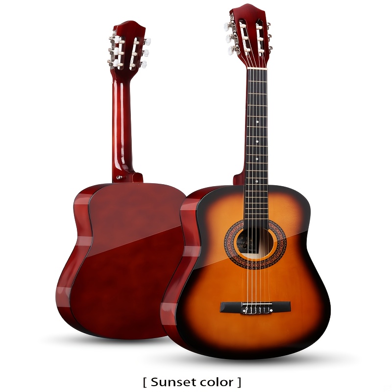 38-Inch Acoustic Wooden Classical Guitar - Ideal for Young... product image 3