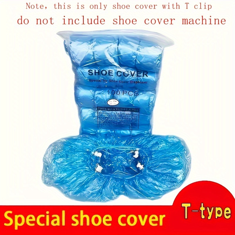 

T-shaped Shoe Cover Machine Special Shoe Cover Pe 100pcs Per Pack Does Not Shoe Cover Machine Machine Special Shoe Cover