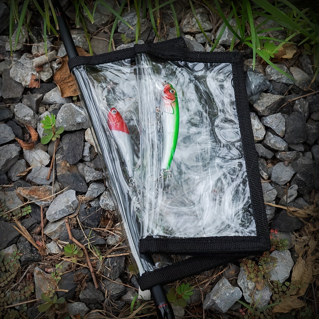 Fishing Lure Protective Cover Transparent Pvc Storage Bag - Temu