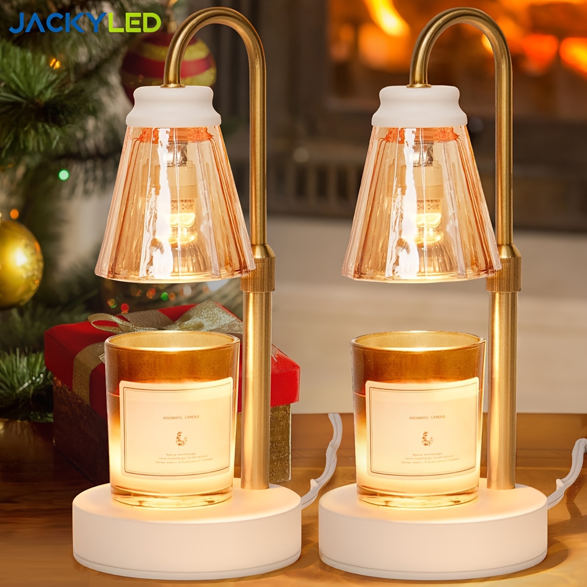 

Jackyled 2- , 4 Bulbs For 3 , Height Melter For Scented Wax, 's Day / Mom