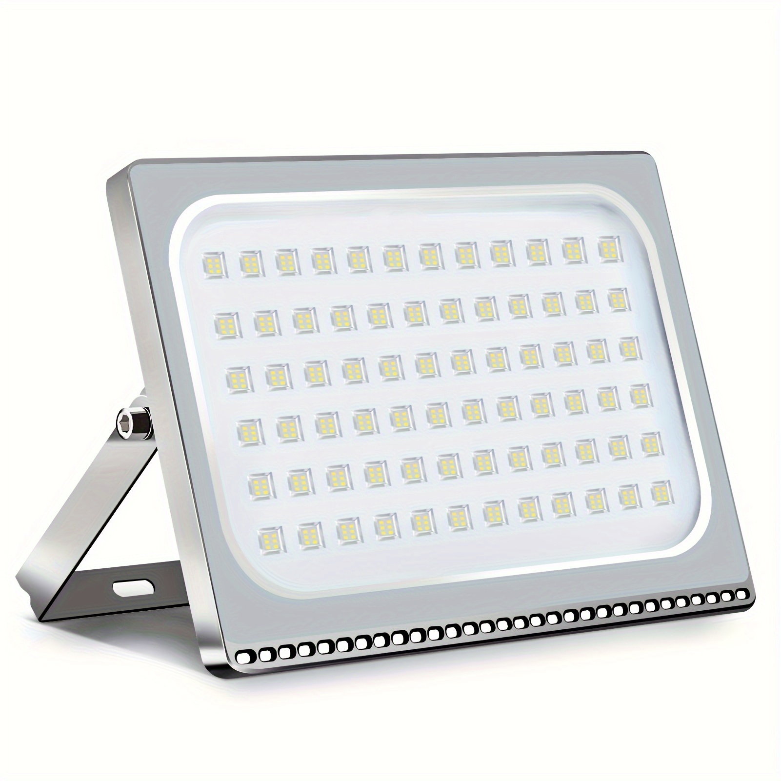 

500 Watt Slim High Flood Light Indoor Ouoor Spot Fixtures 50000lm Bright Security Light, 6500k Daylight White For, Stadium, Playground, Patio Barn, Garage