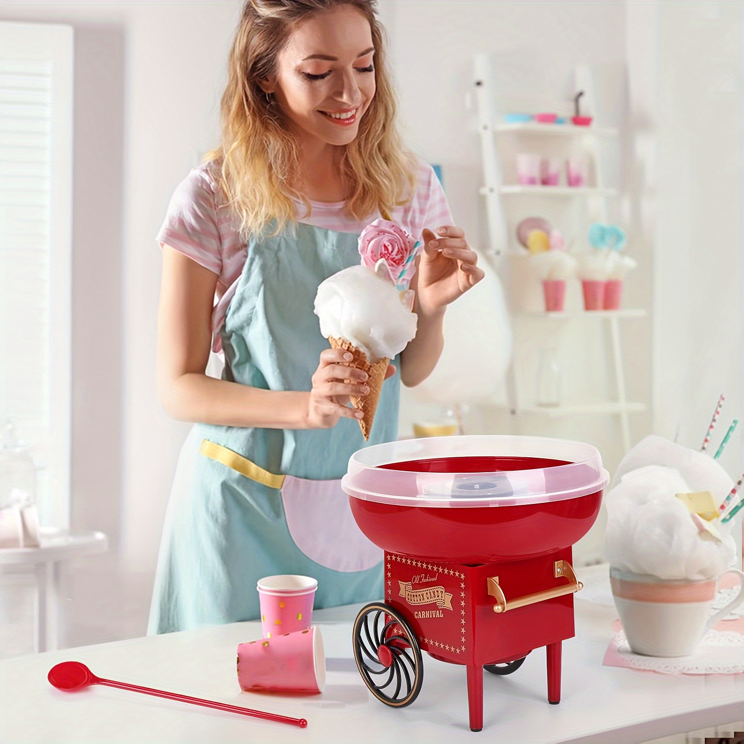 

For Kids, Countertop For Parties, Includes A And 10 , Red