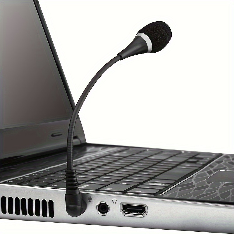 Mini micrófono vocal portátil para teléfonos móviles, computadoras y  tabletas, para grabar, chatear y cantar (plateado)