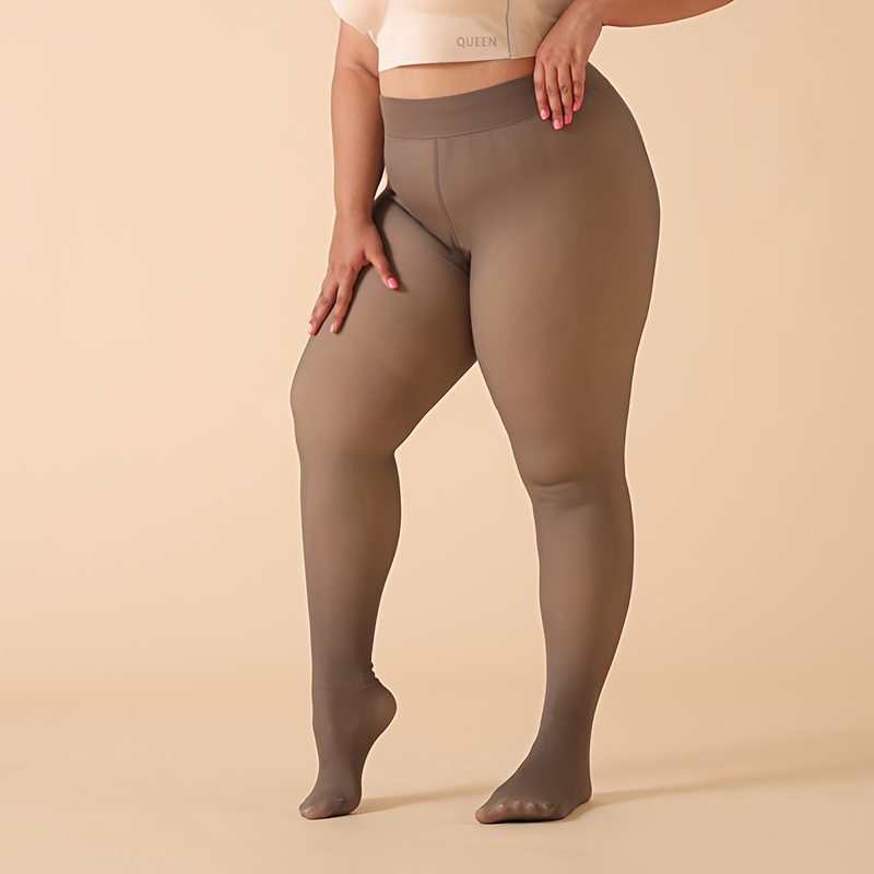 colección otoño invierno plus size mujer mallas gruesas Temu