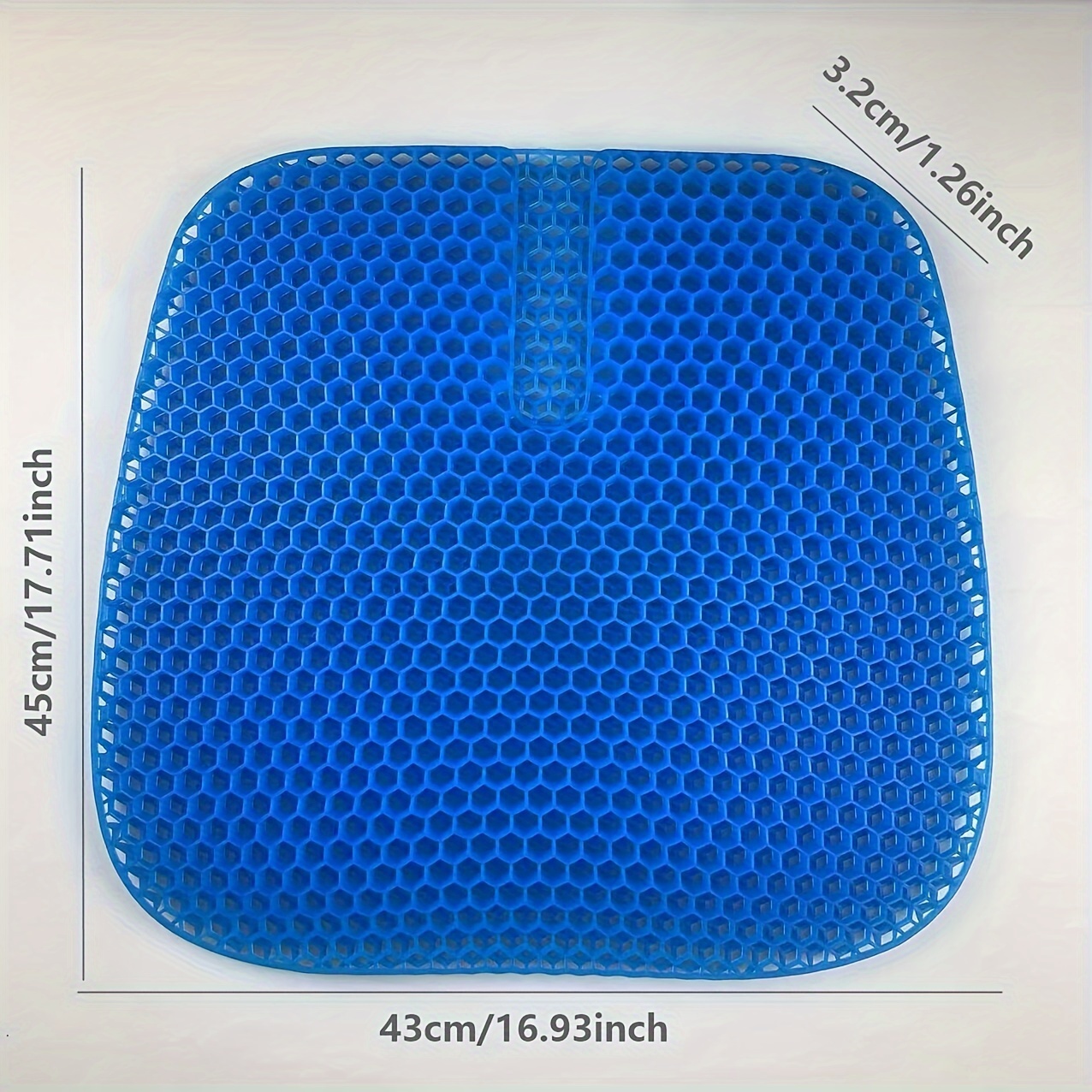 seat cushion chair cushion office sedentary honeycomb gel seat cushion   car summer breathable cool cushion chair cushion butt cushion