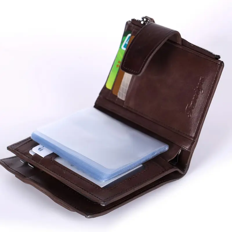 two plastic wallet inserts credit cards protective sleeves - Temu two plastic wallet inserts credit cards protective sleeves - Temu