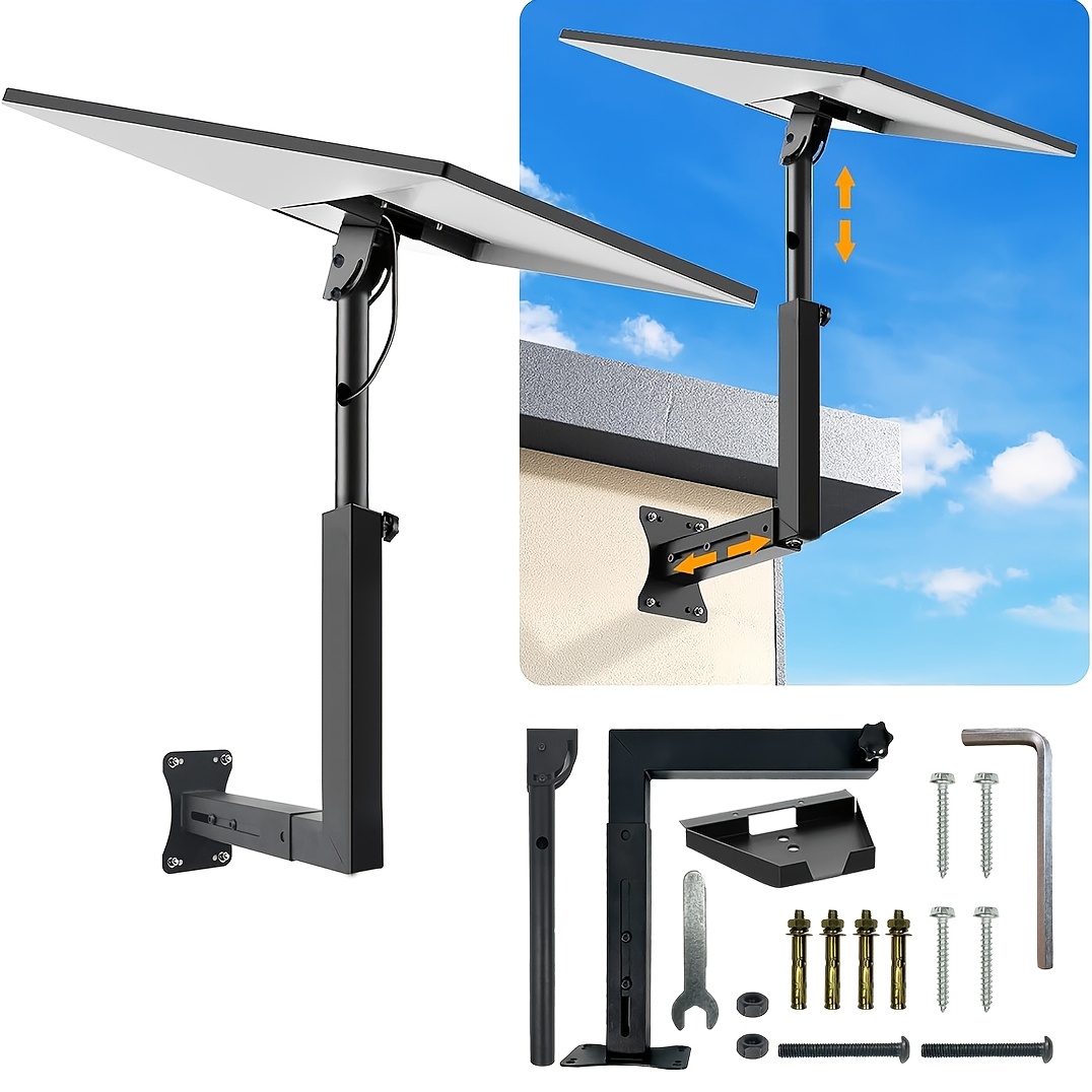 Kit de fixation au plafond/mural compatible avec Starlink V3 - Système d'équerre à angle réglable avec support d'antenne sécurisé, installation facile adaptée à la maison/au bureau, réception de signal stable pour le système d'antenne V3, design moderne pour usage domestique et commercial