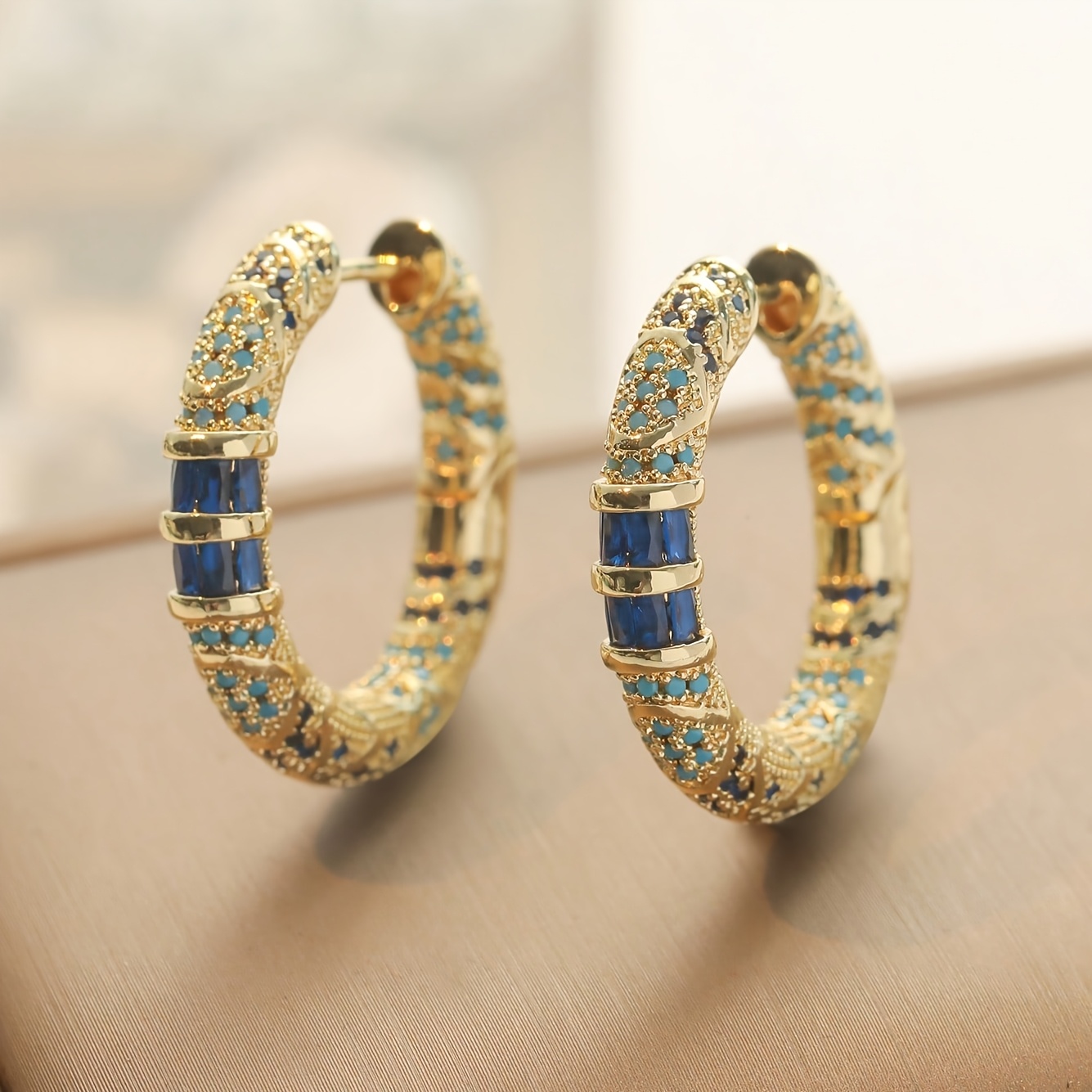 TEMU 1pc Aretes Retro con Hebilla de Circonita de Color de , Moda Francesa, de Fácil, Aretes de para Mujer, Adecuados para Uso Diario, Vacaciones y