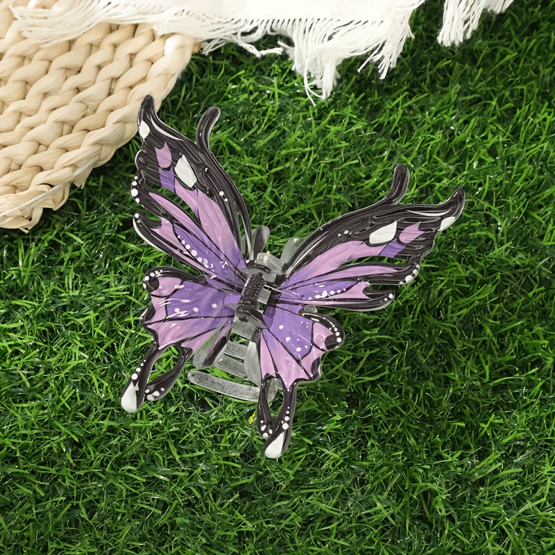 E-shop Schmetterling-Haarklammer . – Elegante Damen-Haarklammer für Geburtstagsfeiern, Hochzeiten tägliches Styling. Haaraccessoire mit exquisiten
