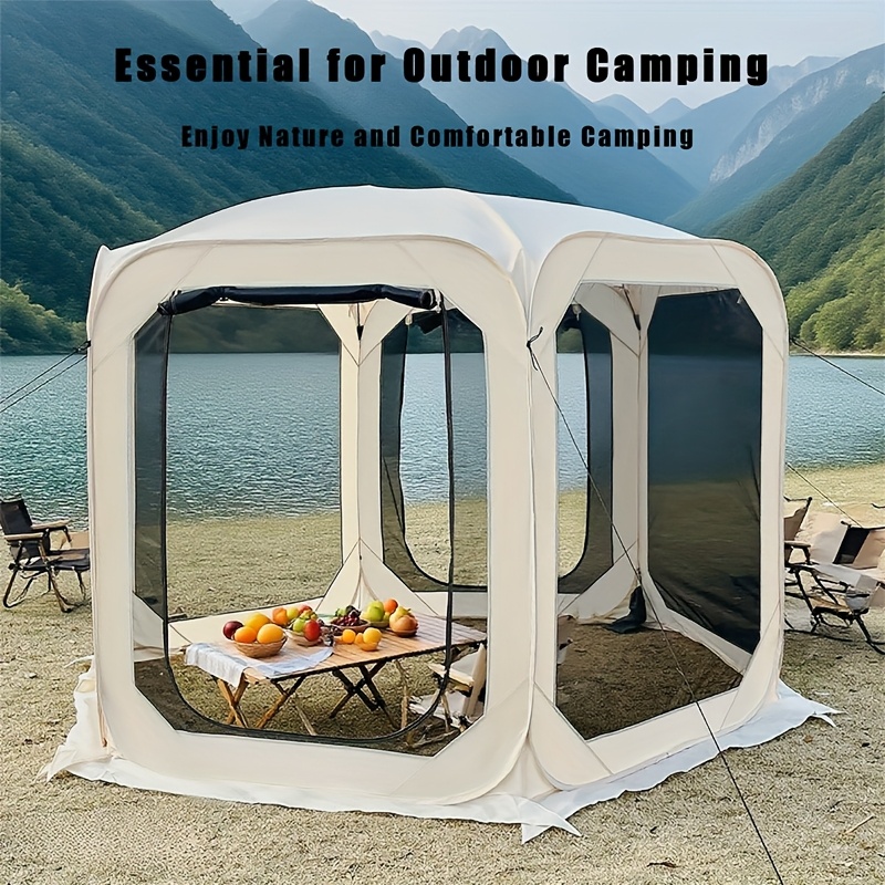 6-8 Person Pop-Up Canopy Tent