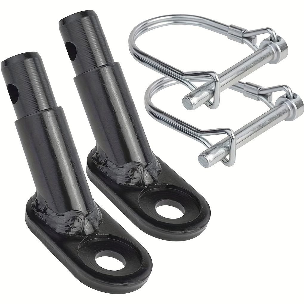 2pcs Bike Trailer Hooks, Connecting Hooks, Model Connectors, Portable Universal Bicycle Trailer Reusable Connectors