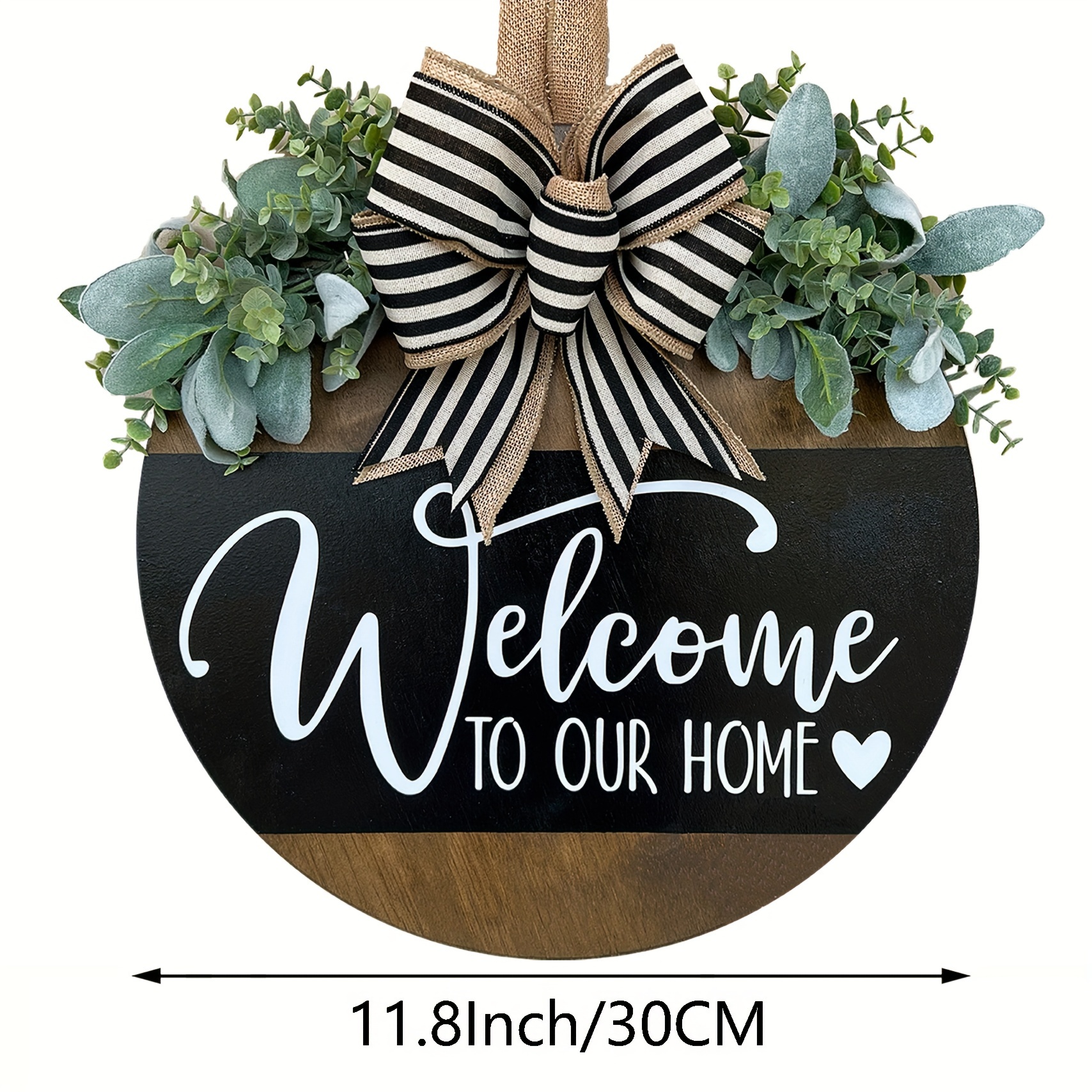 TEMU Welcome Door Front Door Decor, Welcome Door Sign, Welcome Door Wreath, Welcome Door Decor, Welcome Door Hanger, Welcome To Door Sign, Welcome To