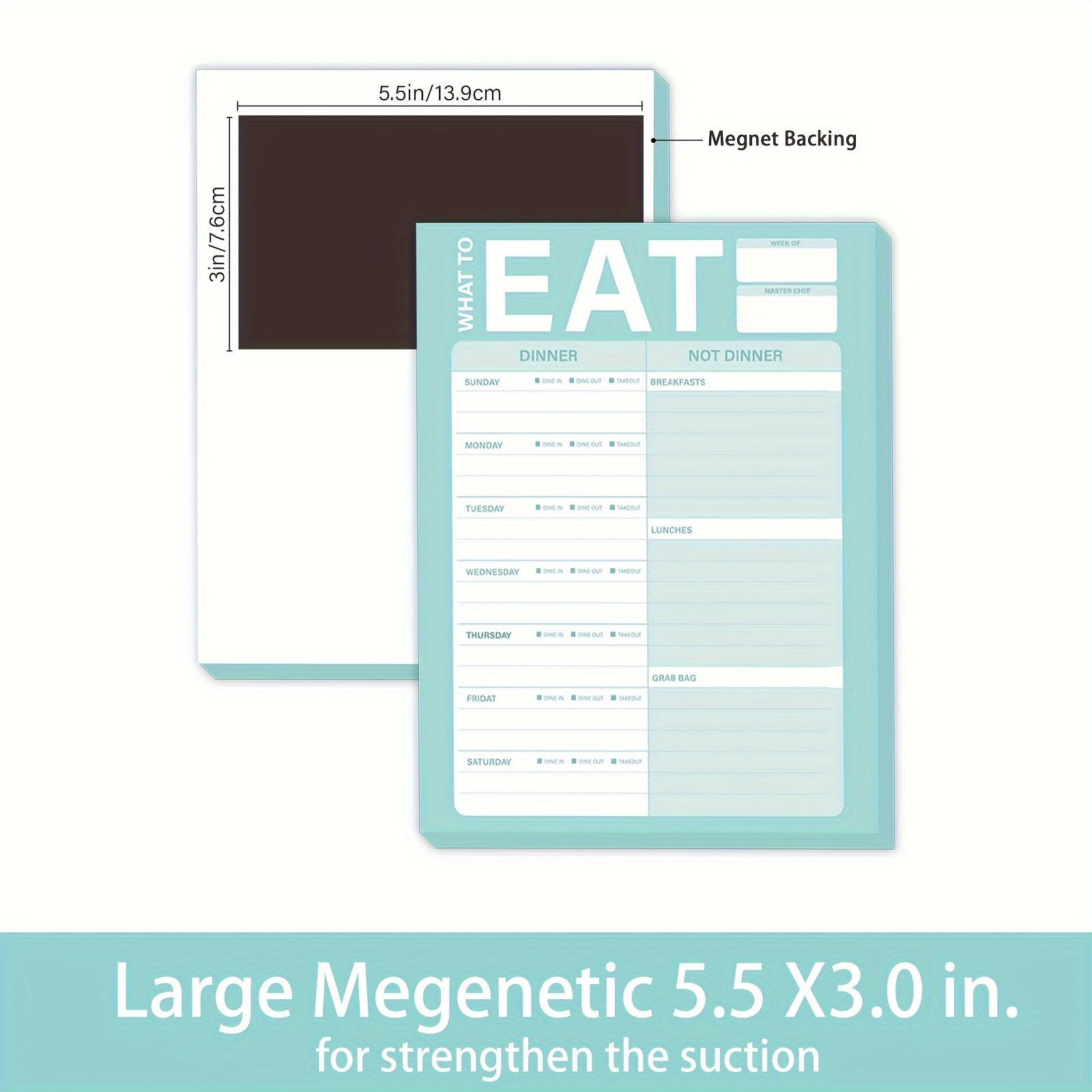 Note Pads & Magnetic Things To Do Pads