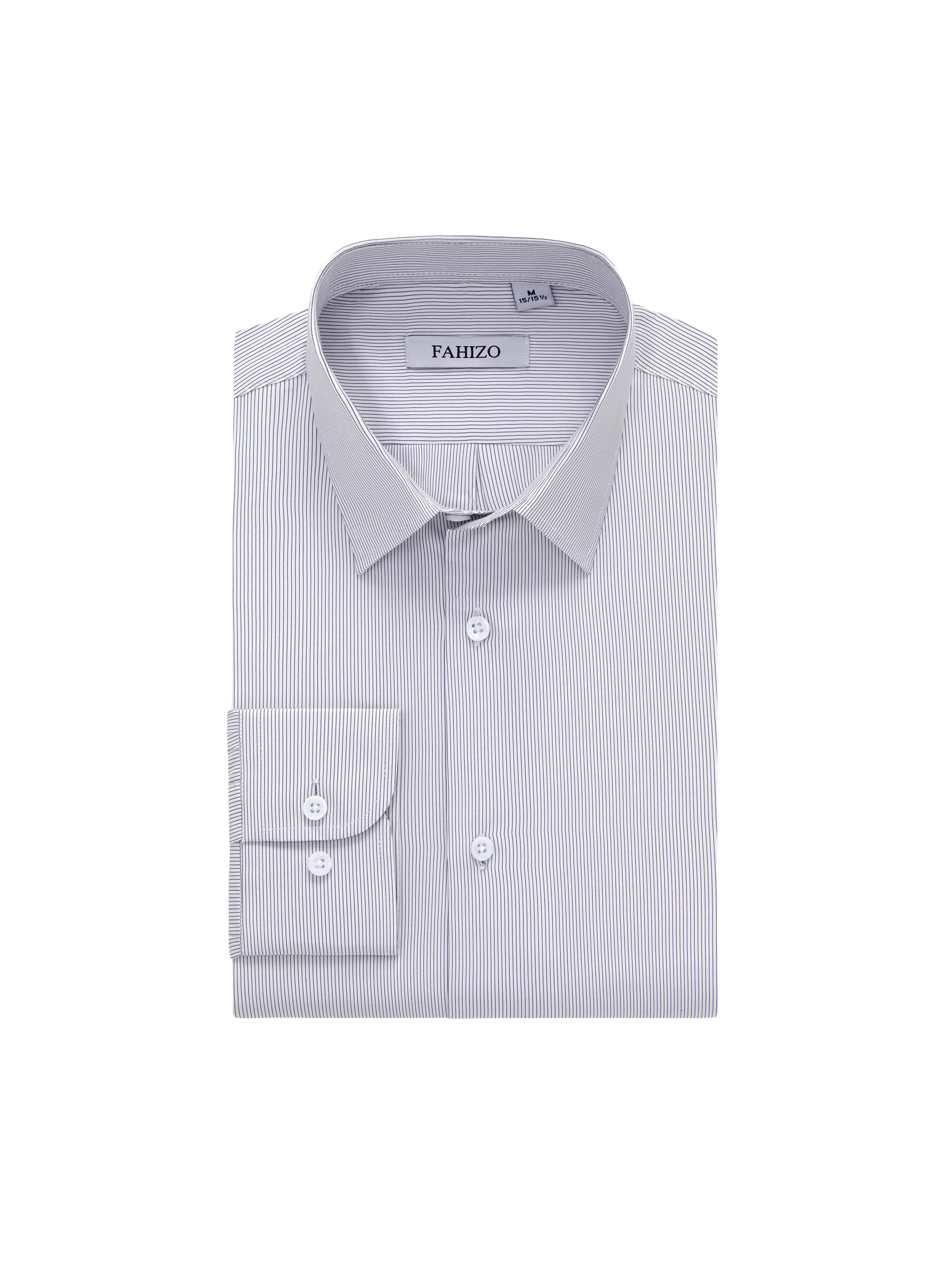 mens dress shirt regular fit casual long sleeve check - Temu