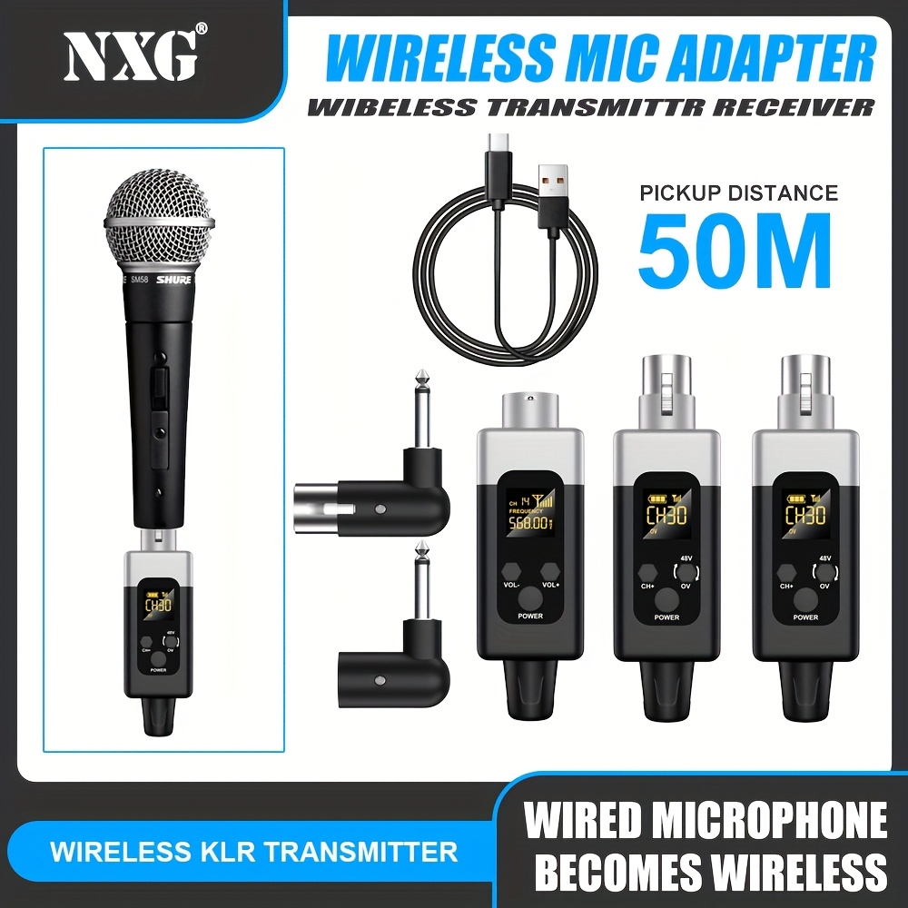 Joyo Wireless Guitar System Wireless Microphone Adapter POGOLAB