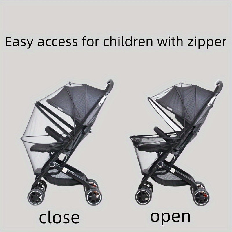 Stroller Mosquito Net, Mosquito Protection Cover, Stroller Trolley Accessories, Stroller Canopy