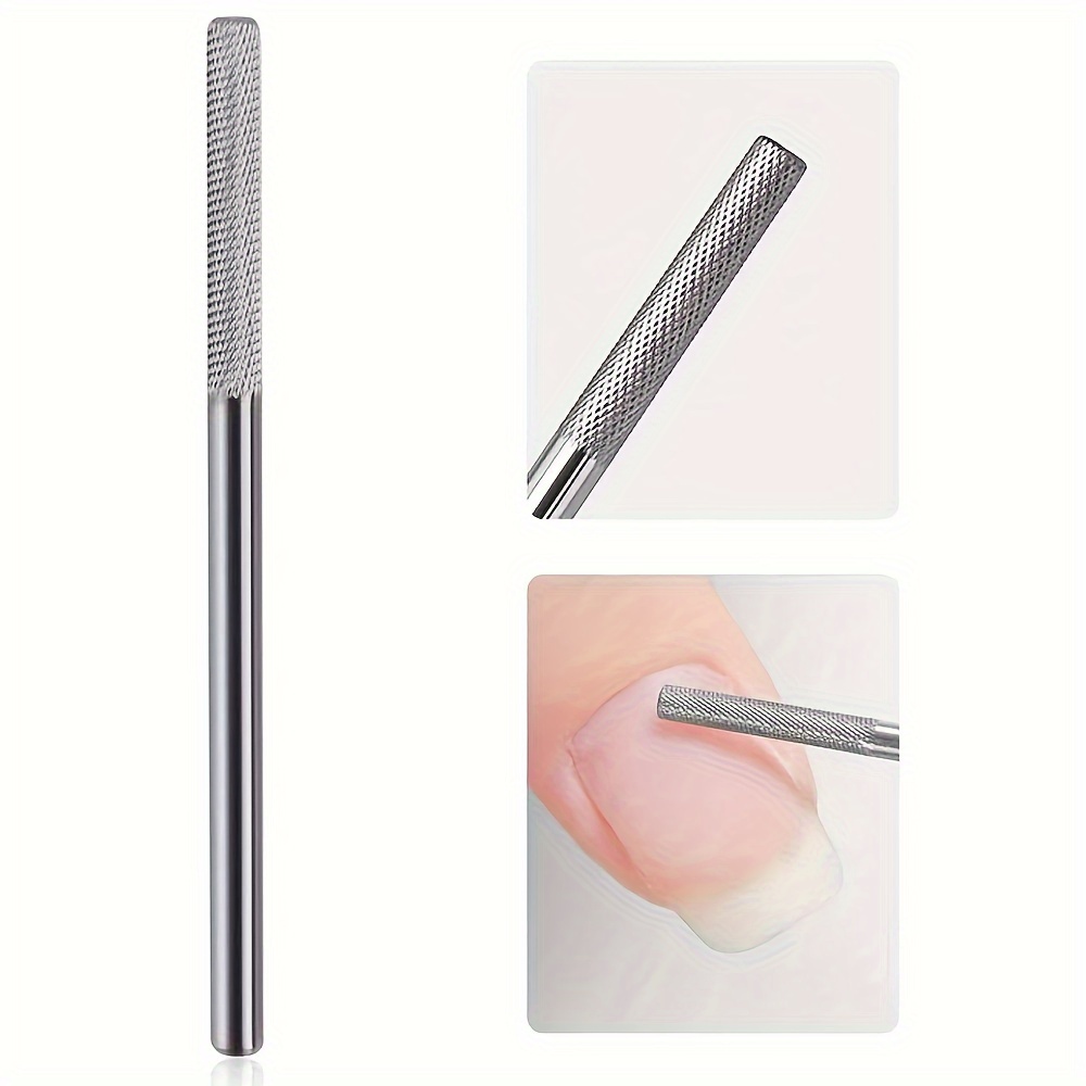 

Professional Carbide Tungsten Nail Drill Bit - Odorless Electric Manicure & Pedicure Tool For Cuticle Polishing And Nail Care