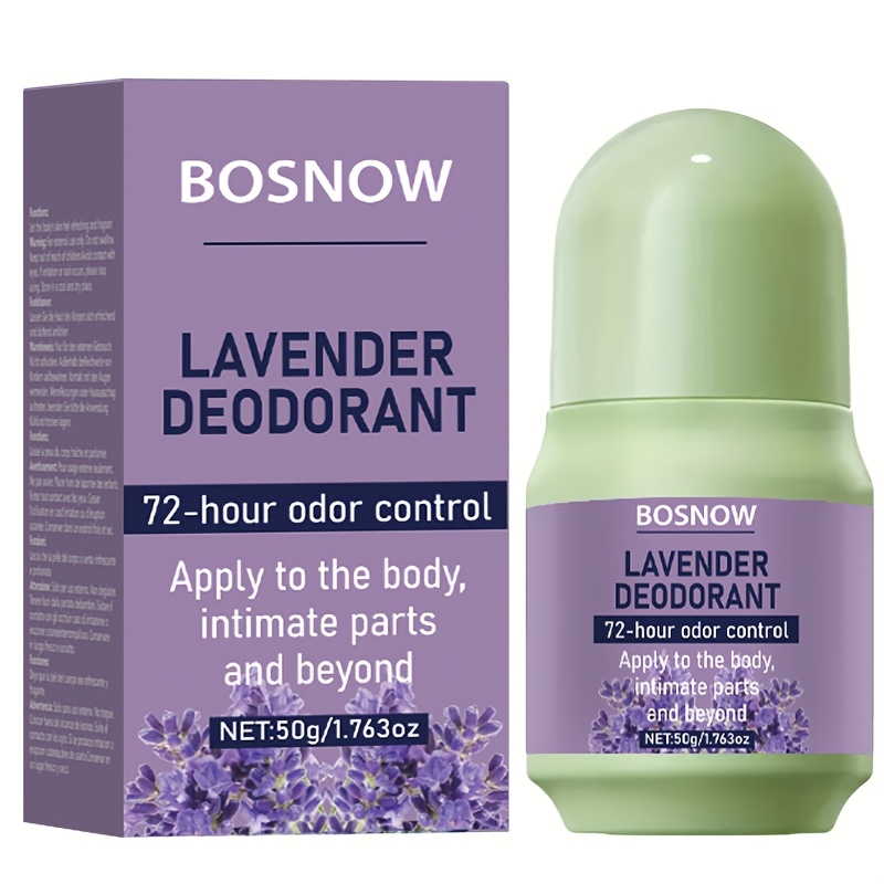Image of 50g Lavender Deodorant, Plant Extract, Gentle Moisturizing, To Body Odor, 72 Hours Lasting Fragrance, Keep , Clever Design, Easy To Carry, , Suitable For Men And Women