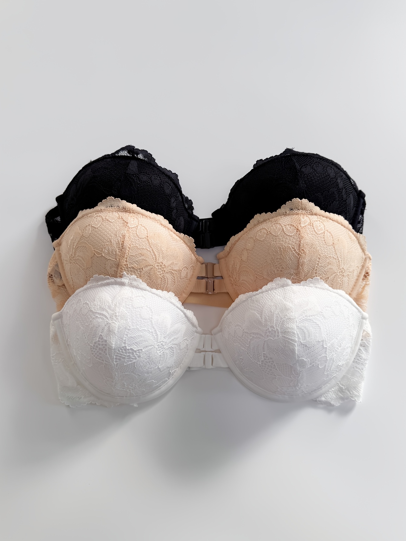 lace bra for backless dress Dominique Tayler Backless Strapless Lace Longline Bra