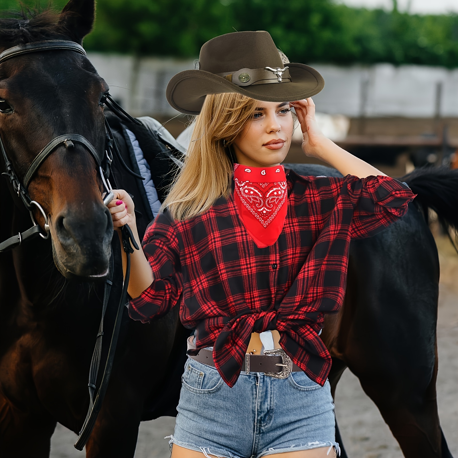 Cowboy Costume Tenue Far West Femme Far West Habillement Western