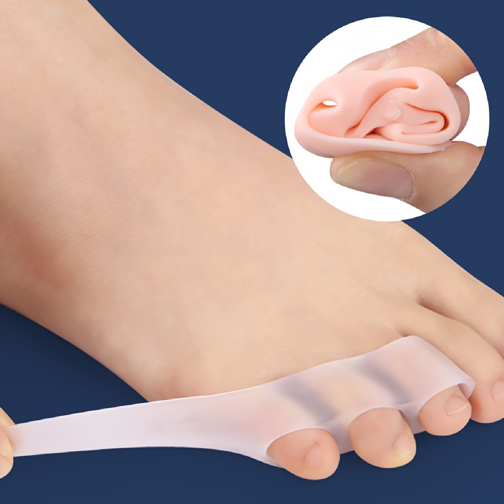 1 Pair Gel Toe Separators for Third to Fifth Toes