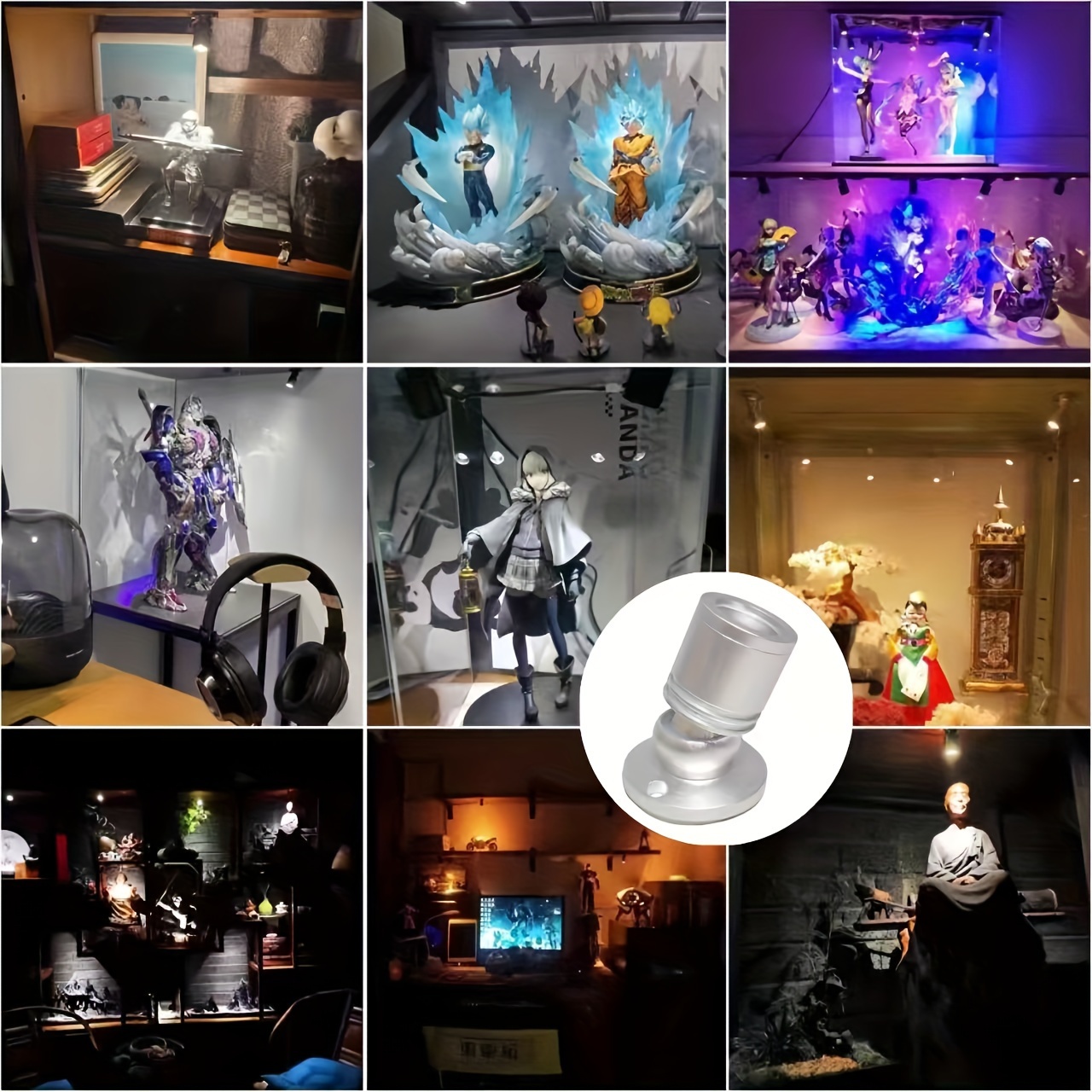 Mini USB LED Spotlight with 149.96cm Cable for Accent Lighting