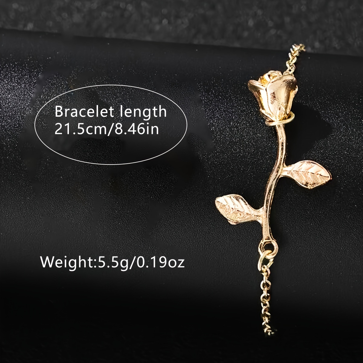 2 pcs golden round quartz watches zinc alloy strap zinc alloy pointer zinc alloy dial and alloy bracelet jewelry for women details 4