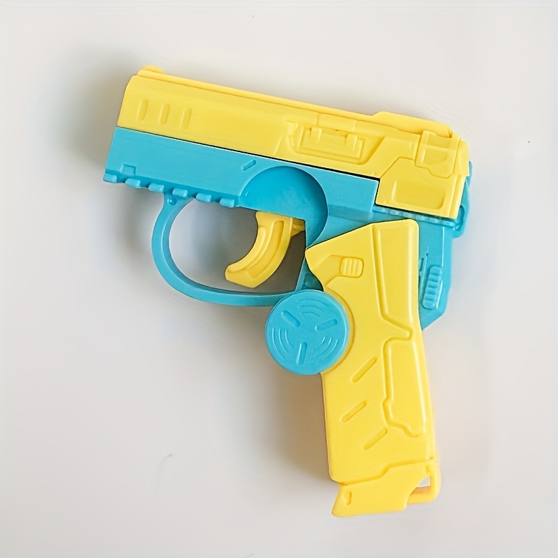 Mini Finger Spinning Toy Bore Gun Fidget Spinner Dual Function Toy