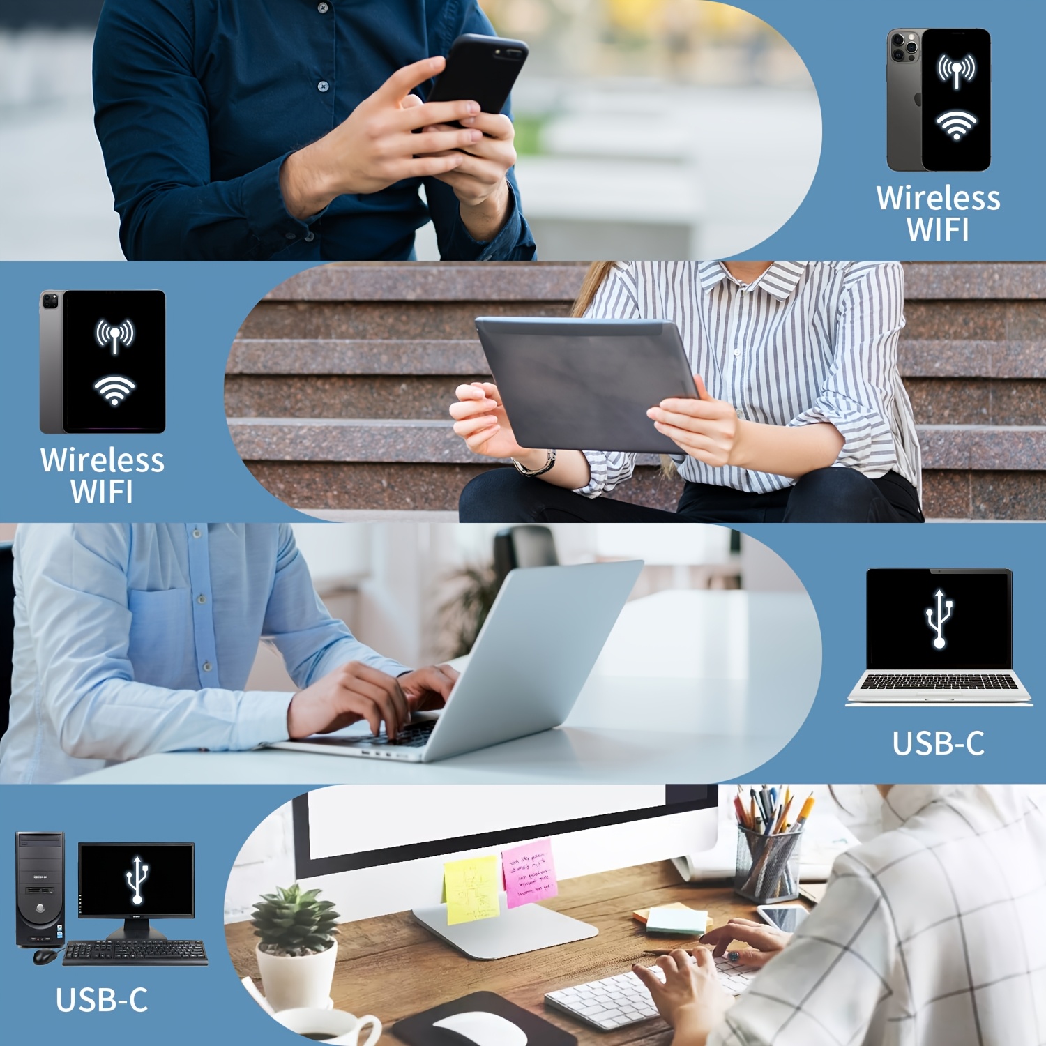   f82a wireless a4   inkless compatible with phone   laptop for home office and travel use   1 roll of paper Product details 7