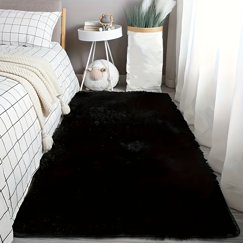 TEMU 1pc, Fluffy Area Area Rugs, And Shaggy Carpets, Indoor Fuzzy Rugs For Bedroom Living Room Home Rug, Outdoor Rug, Home Decor